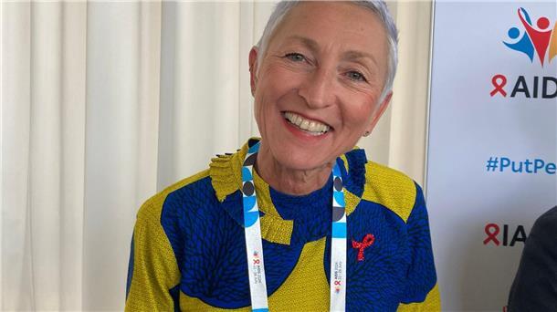 Linda-Gail Bekker, Direktorin des Desmond Tutu HIV-Zentrums an der Universität Kapstadt.
