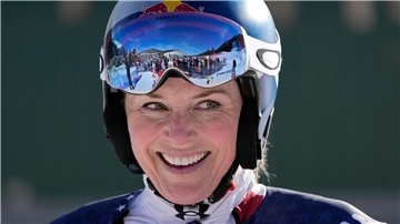 Lindsey Vonn ist sehr zufrieden mit ihrem Comeback.