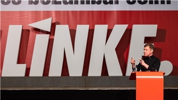 Linke-Parteichef Martin Schirdewan gibt sich mit Blick auf 2023 optimistisch.