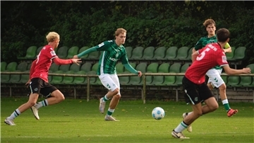 Linus Brodtmann aus Kuhstedtermoor spielt seit etwas mehr als zwei Jahren für den SV Werder Bremen. 