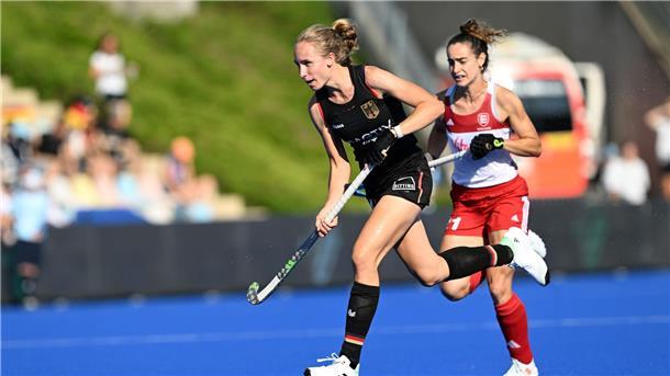Lisa Nolte erzielte das 3:2 für Deutschland per Strafecke.