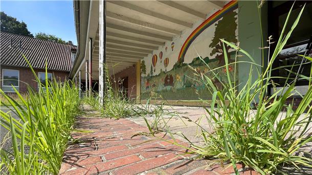 Lost Place: Warum die alte Stollhammer Schule wieder zum Verkauf steht Lost Place statt Wohnungen: Die alte Stollhammer Schule steht zum Verkauf.