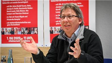 Lutz Bock, Vorsitzender des DGB in Bremerhaven, kritisiert, dass Minijobber in der Corona-Krise keine finanzielle Absicherung haben.