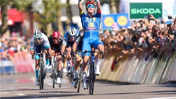 Pedersen gewinnt Deutschland Tour Mads Pedersen gewann die letzte Etappe mit deutlichem Vorsprung.