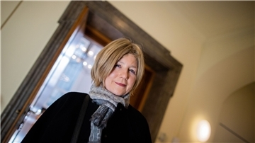 Maike Kohl-Richter im vergangenen Jahr im Oberlandesgericht Köln.