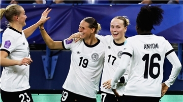 Mal wieder bei einer WM jubeln: Das ist das Ziel der deutschen Fußballerinnen. (Archivbild)