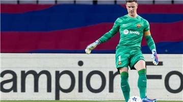 Marc-André ter Stegen war der Kapitän auch in der vergangenen Saison. 