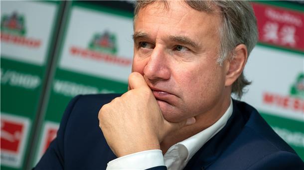 Marco Bode, Aufsichtsratschef von Werder Bremen, muss nun über die Zukunft von Frank Baumann entscheiden.
