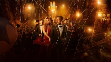 Margot Robbie und Brad Pitt in dem Drama „Babylon - Rausch der Ekstase“.