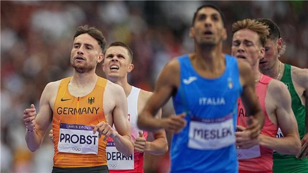 Marius Probst schied im Hoffnungslauf über 1500 Meter aus