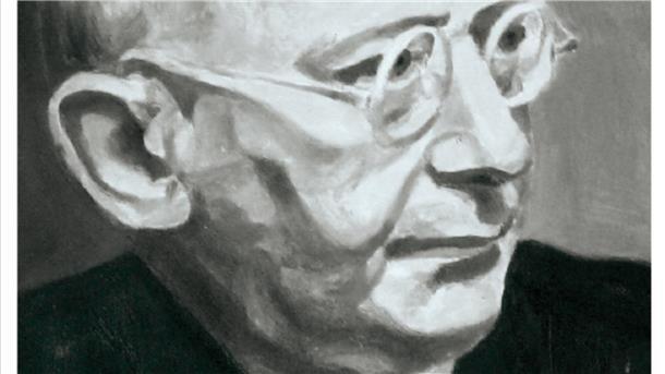 Porträtzeichnung von Martin Salomonski