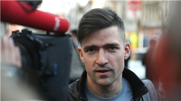Martin Sellner ist der bekannteste Vertreter der rechtsextremen Identitären Bewegung (Archivbild).