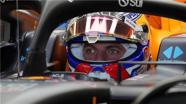 Einstimmung auf Quali: McLaren-Duo klar vor Verstappen Max Verstappen: Nach einem Tag zum Vergessen läuft es vor dem Qualifying besser.