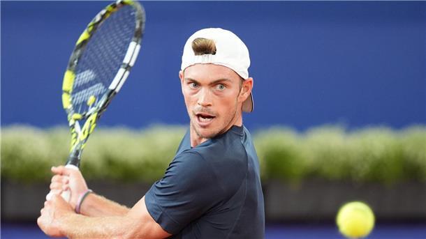 Maximilian Marterer holt im Davis Cup gegen Chile den nächsten Punkt für die deutschen Tennis-Herren.