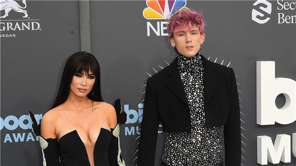 Megan Fox und Machine Gun Kelly bei den Billboard Music Awards.