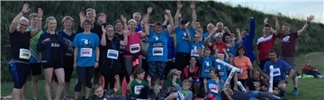 Starter beim "Wilstedt bei Nacht"-Lauf