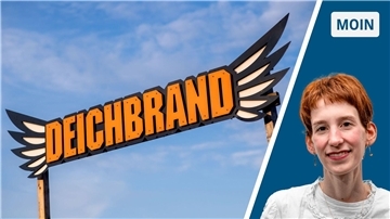 Schild: Deichbrand