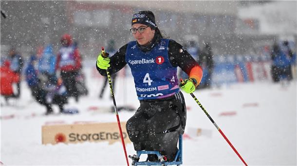 Para-Sportler bei der Nordisch-WM: „Gänsehaut-Feeling pur“ Merle Menje hofft auf weitere Weltmeisterschaften mit den Olympia-Sportlern.