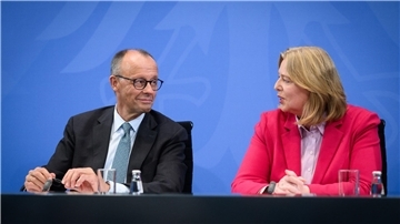 Merz und Bas haben sich nach den Auseinandersetzungen der letzten Tage versöhnt.