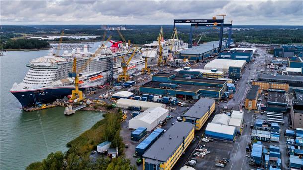 Meyer Turku kann operatives Ergebnis 2022 fast verdoppeln Meyer Turku hat 2022 den Umsatz um rund 200 Millionen Euro gesteigert.