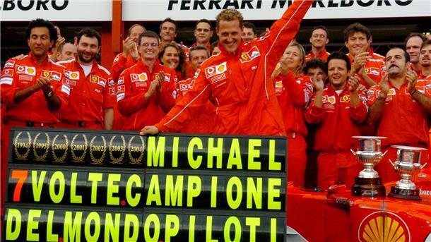Michael Schumachers Karriere kreist um Spa.