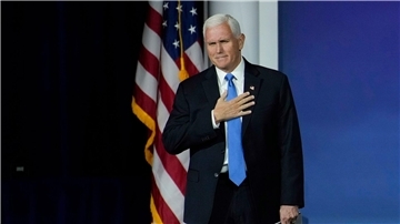 Mike Pence beendet seine Kampagne für das Weiße Haus.