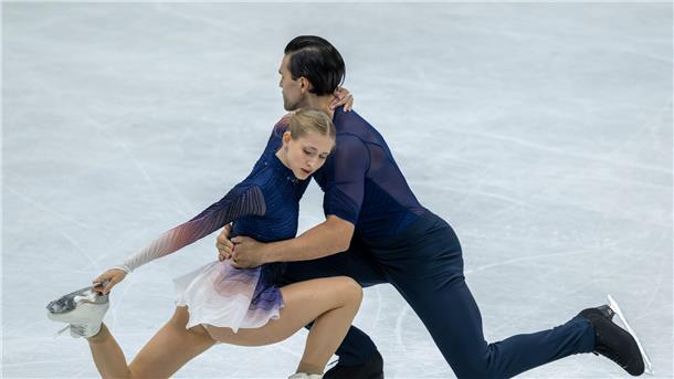 Minerva Hase (l) und Nikita Volodin mussten sich in Georgien deutlich geschlagen geben. (Archivbild)