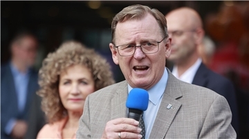 Ministerpräsident Bodo Ramelow (Linke) ist mit seiner Kritik an der CDU nicht allein.