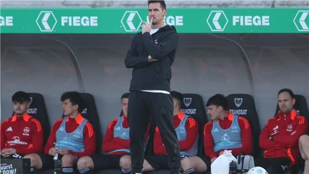 Miro Kloses 1. FC Nürnberg gewinnt nach zwei sieglosen Spielen wieder