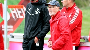 Mit argen Personalsorgen geht Coach Rainer Duray ins Pokal-Halbfinale, gibt sich aber kämpferisch.