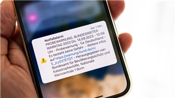 Mit dem bundesweiten Warntag will das Bundesamt für Bevölkerungsschutz herausfinden, wie viele Menschen eine Warnung vor Gefahren im Ernstfall erreichen würde.