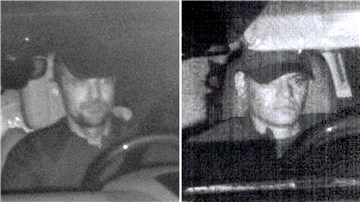 Mit diesen Bildern fahndet die Bremerhavener Polizei nach den mutmaßlichen Autodieben.