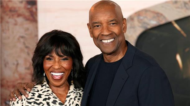 Mit Ehefrau Pauletta ist Denzel Washington seit über 40 Jahren verheiratet. (Archivbild)