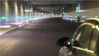 Blick in einen Tunnel