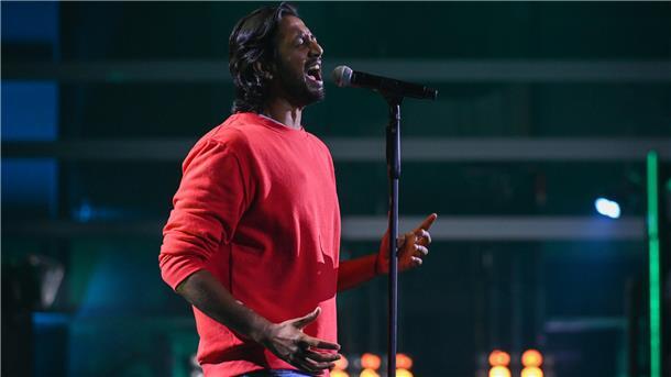 Mit Erfolg unterwegs: Vikrant Subramanian bei den Blind Auditions der 13. Staffel von The Voice of Germany. 