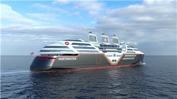 Mit höchstem Komfort, aber ohne Emissionen entlang der norwegischen Küste reisen: Das will Hurtigruten Norwegen mit einem genau dafür entwickelten Postschiff möglich machen. Ein Modell wurde dafür jetzt vorgestellt.