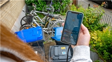 Mit ihrem Handy kann die Studentin nachvollziehen, wo sich ihr gestohlenes Fahrrad befindet. Es hat ihr aber nicht geholfen, ihr Eigentum zurückzubekommen.
