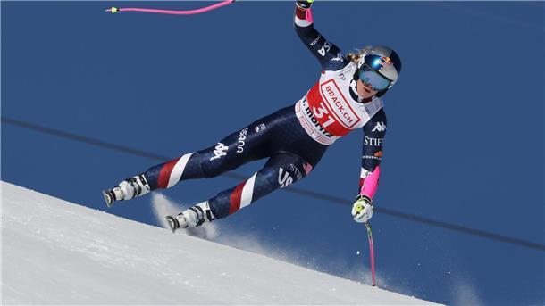 „Zurück in meiner Familie“: Vonn begeistert bei Ski-Comeback Mit Startnummer 31 auf Platz 14: Lindsey Vonn zeigte eine starke Fahrt.