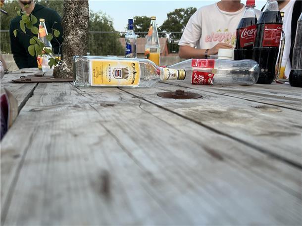 Mittsommernachtsparty der Landjugend in Bramel auf Hof Stender. Im Bild: Um 21.3...