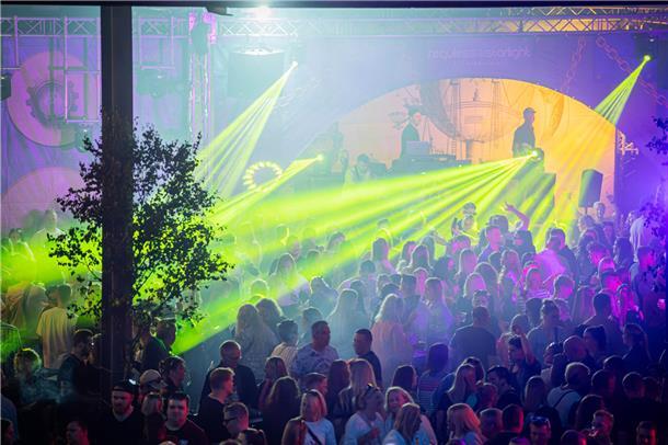 Mittsommernachtsparty der Landjugend in Bramel auf Hof Stender. Im Bild: Wo sons...