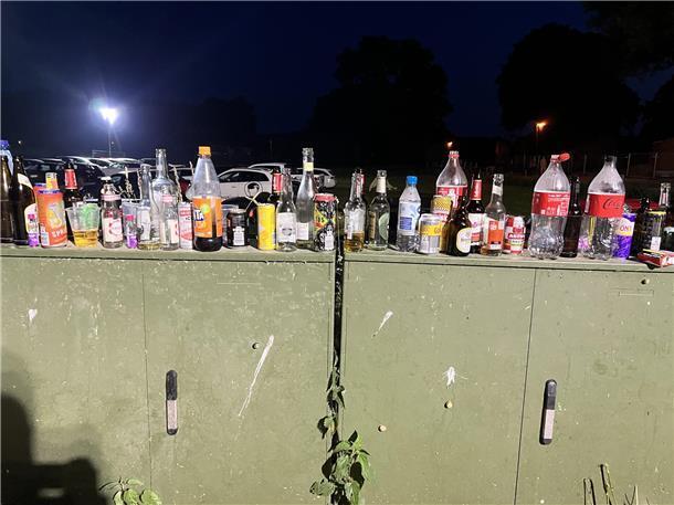 Mittsommernachtsparty der Landjugend in Bramel auf Hof Stender. Im Bild: Viele G...