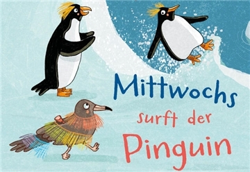 „Mittwochs surft der Pinguin“ heißt das Buch, das Kinderbuchautorin Johanna Prinz in Fedderwardersiel vorstellt. 