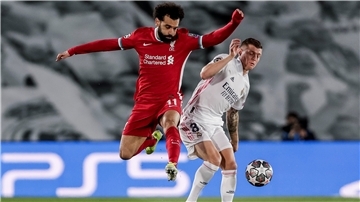 Mohamed Salah (links) von Liverpool und Toni Kroos (rechts) von Real Madrid würden mit ihren Clubs an der neuen „Super League“ teilnehmen.