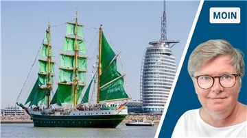 Was lange währt...: Neue Liebe für Bremerhaven Moin Titelbild mit alexander von humboldt