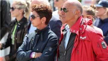 Monica Theodorescu (links) und Jonny Hilberath, Bundestrainer der deutschen Dressurreiter, werden bei den Dressurtagen dieses Wochenende in Elmlohe erwartet.