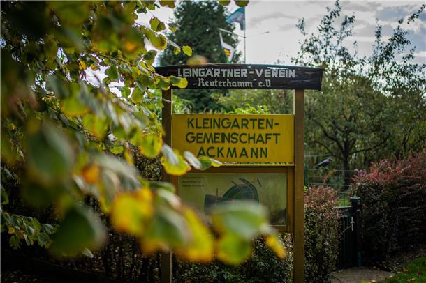 Morbider Charme der nördlichen Spitze der Kleingartenkolonie "Ackmann" in Bremer...