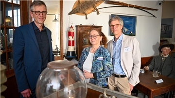 Leuchtturm Roter Sand, Vertreter der Deutschen Stiftung Denkmalschutz