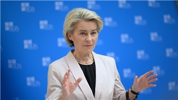 „Müssen schneller, digitaler, sauberer werden“: Ursula von der Leyen.