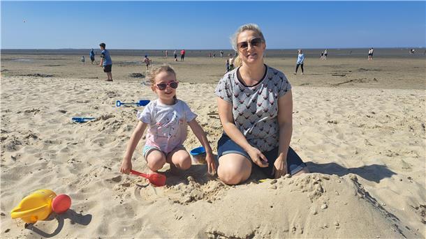 Gästekarte Strand in Cuxhaven