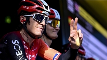 Nach 19 Jahren ist Schluss als Radprofi: Geraint Thomas (Archivbild)
